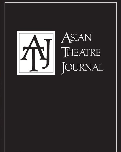 Asian Theatre journal